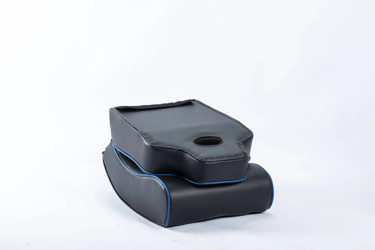 BX Gaming Folding Rocker in Red and Black | TEKGCV06 - Image 2