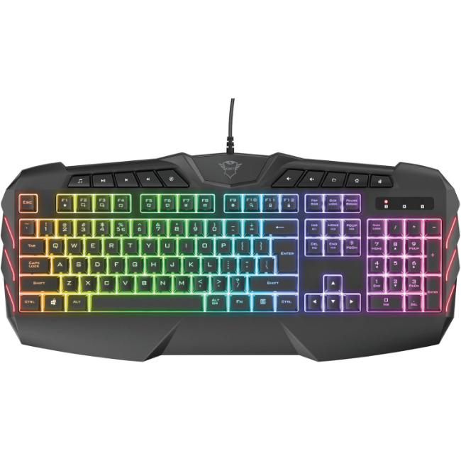 Trust Odyss Semi-Mechanical Gaming Keyboard | Black | T23916 - Image 2
