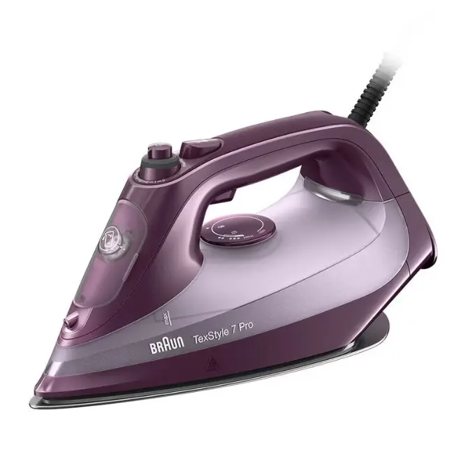 Braun Steam Iron TexStyle 7 Pro | Violet | SI7181VI Braun Steam Iron TexStyle 7 Pro | Violet | SI7181VI