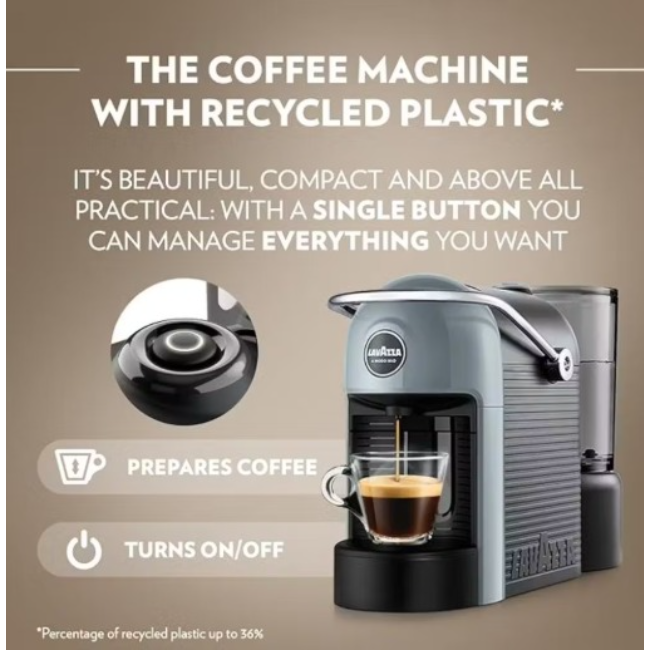 Lavazza A Modo Mio Jolie Evo Coffee Machine | Grey | 18001422 - Image 6