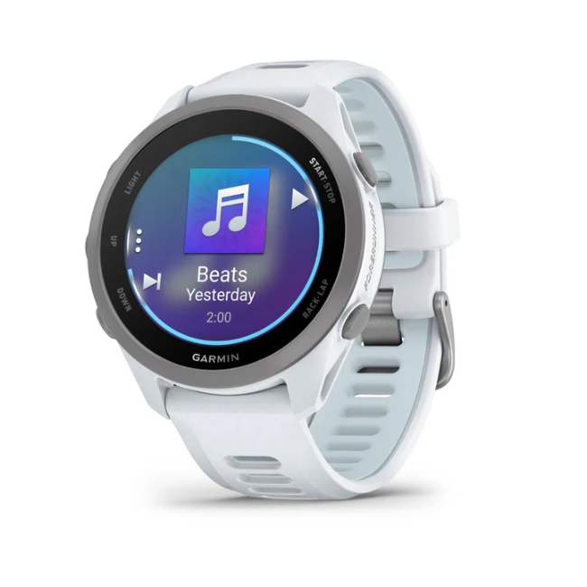 Garmin Forerunner 170 Music - Whitestone with Whitestone/Cloud Blue Band | 010-03920-11 - Image 7