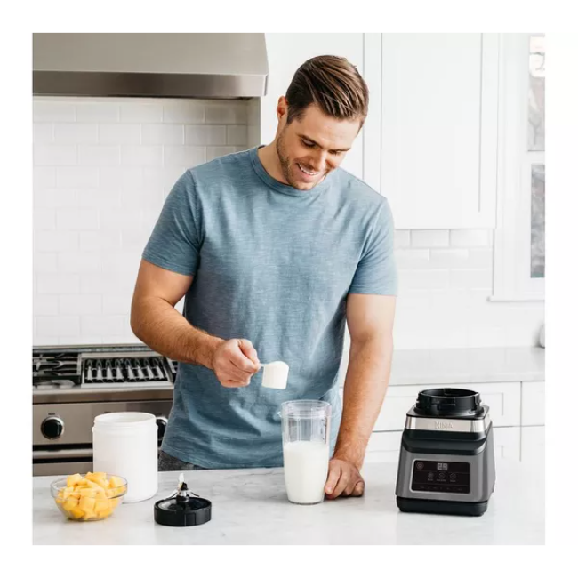 Ninja 2-in-1 Blender with Auto-iQ | Black & Silver | BN750UK  - Image 5