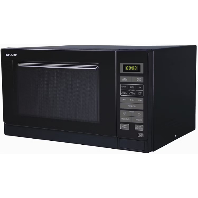 Sharp Microwave 20L 800W - Black | R272KM Sharp Microwave 20L 800W - Black | R272KM