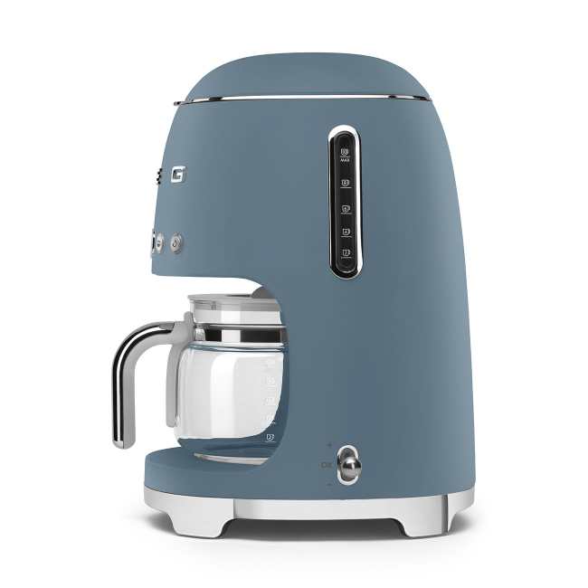 Smeg Filter Coffee Machine - Storm Blue | DCF02SBMUK Smeg Filter Coffee Machine - Storm Blue | DCF02SBMUK