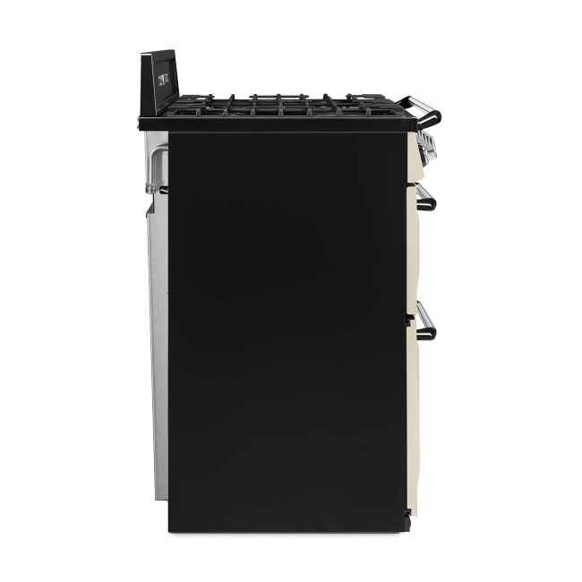 Smeg 90cm Duel Fuel Gas & Electric Range Cooker - Cream | TR93P - Image 9