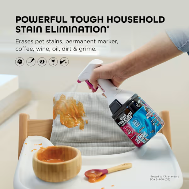 Shark StainForce Dual-Formula Refill Cartridge & Spray Head | XSKHXCM500SUK - Image 3