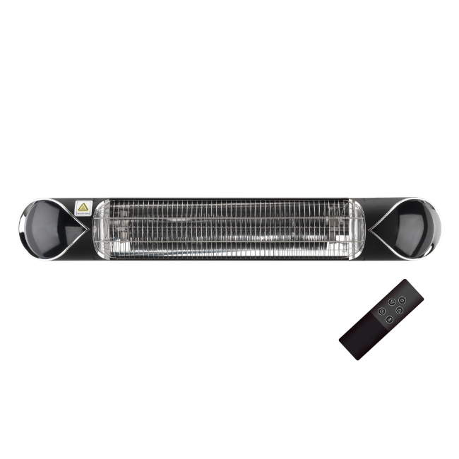 Sahara 2000W Carbon Fibre Wall Mounted Electric Patio Heater