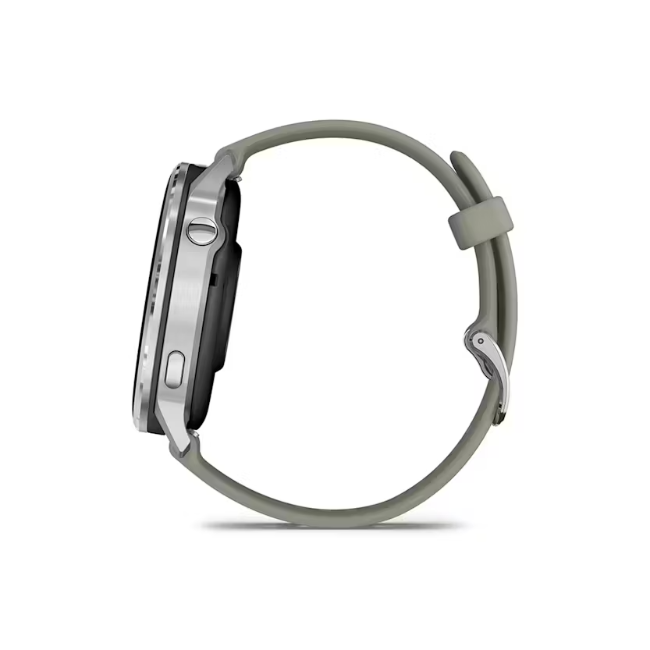 Garmin Venu 4 (45mm) - Silver with Silver Grey Silicone Band | 010-03014-01 - Image 5