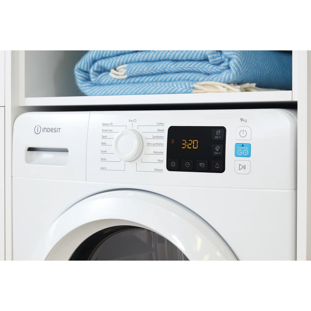 Indesit 9KG Heat Pump Tumble Dryer - White | YTM1192XUK - Image 3