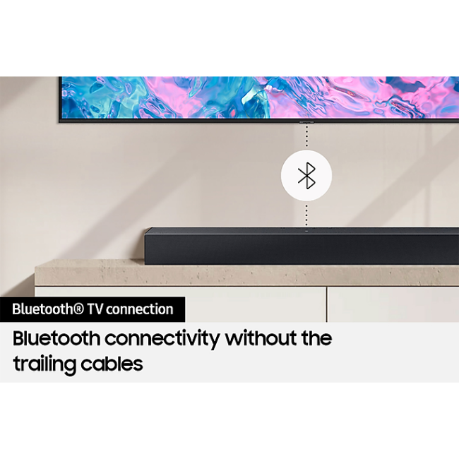 Samsung C-Series Compact Soundbar With Speakers HW-C400-XU