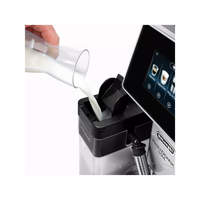 DeLonghi PrimaDonna Soul One Automatic Bean to Cup Coffee Machine | ECAM610.75.MB - Image 3