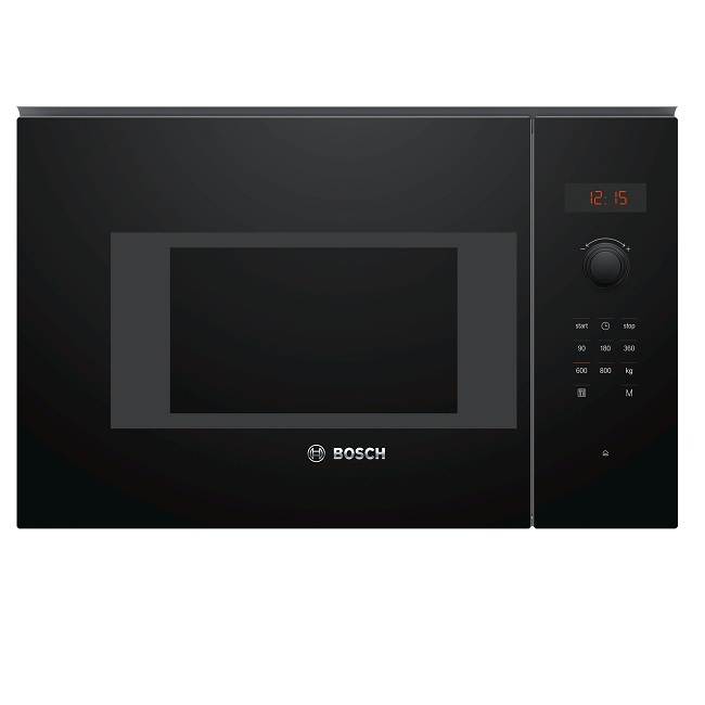 BOSCH Serie 4 Built-In Black Microwave Oven BFL523MB0B BOSCH Serie 4 Built-In Black Microwave Oven BFL523MB0B
