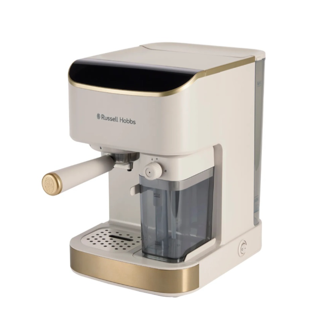 Russell Hobbs Café Genie Espresso Coffee Machine | Stone | 28760