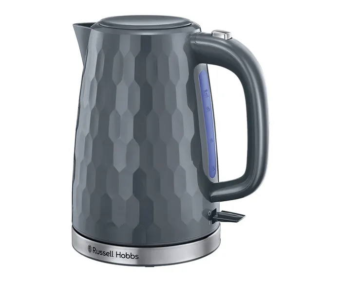 Russell Hobbs 1.7l Honeycomb Kettle - Grey | 26053 Russell Hobbs 1.7l Honeycomb Kettle - Grey | 26053