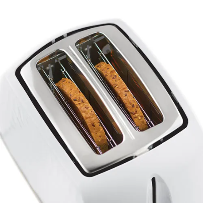 Russell Hobbs Honeycomb 2 Slice Toaster | White | 26060 - Image 4