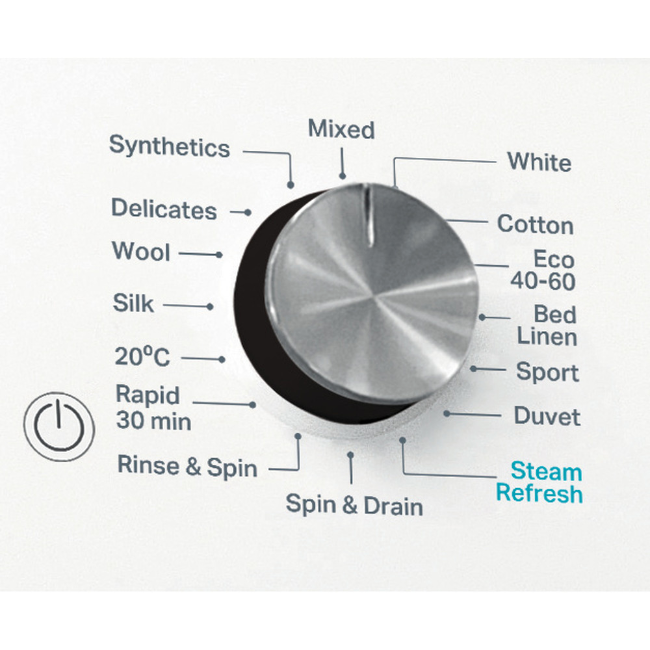 Whirlpool 6TH SENSE Washing Machine 9kg 1400sp - White |  FFD9489BSVUK - Image 4 Whirlpool 6TH SENSE Washing Machine 9kg 1400sp - White |  FFD9489BSVUK - Image 4