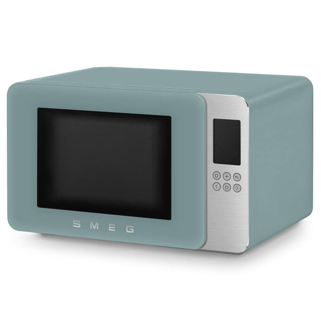 Smeg Microwave 29l | Emerald Green | MOC01EGMUK - Image 2