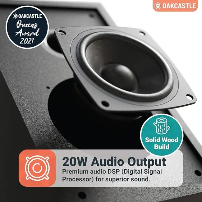 Majority Oakcastle HiFi150 Stereo System | CD Player | FM Radio  | 1000002970 - Image 4