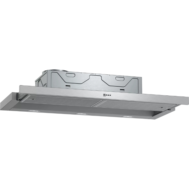 Neff 90cm Telescopic Cooker Hood in Silver | D49ED22N1B Neff 90cm Telescopic Cooker Hood in Silver | D49ED22N1B