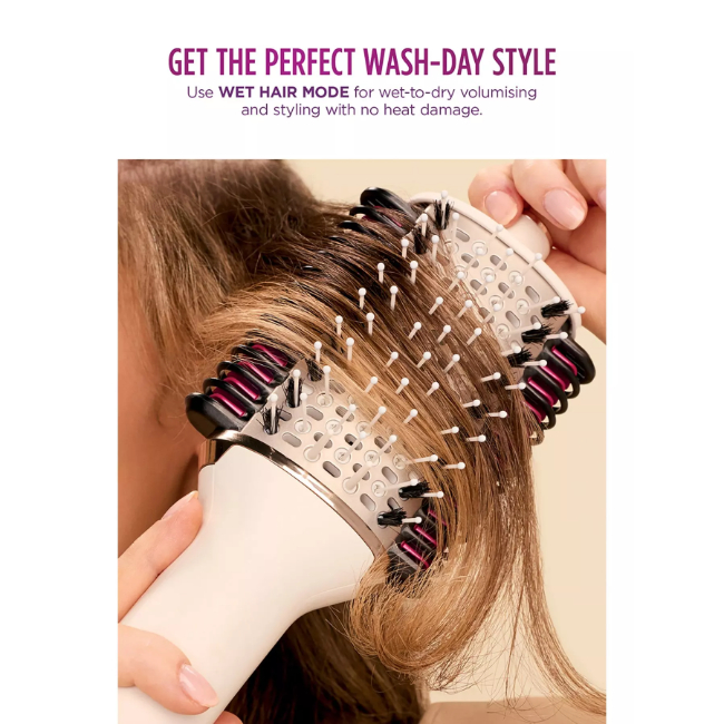 Shark SmoothStyle Hot Brush & Smoothing Comb with Storage Bag | HT212UK - Image 5 Shark SmoothStyle Hot Brush & Smoothing Comb with Storage Bag | HT212UK - Image 5