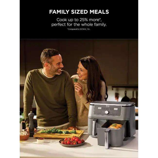 Ninja MAX 6-in-1 Dual Zone Air Fryer | 9.5L | DZ400UK - Image 6