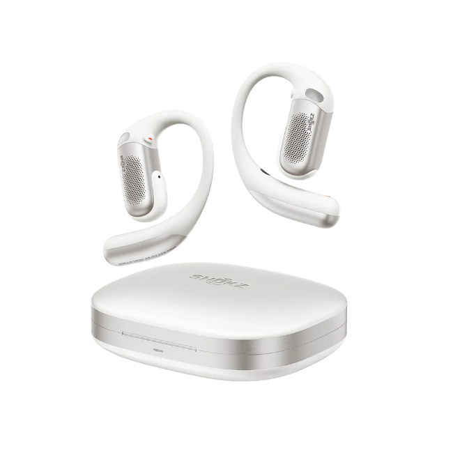 Shokz Open Fit Pro Headphones - White | 38-T010-STWT - Image 2