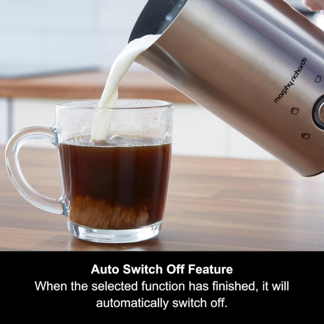 Morphy Richards Electric Milk Frother | 210003 - Image 4