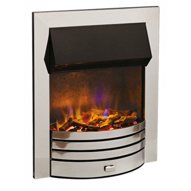 Dimplex Torridon Chrome Optiflame 3D Electric Inset Fire | 2kW | TRR20CH 