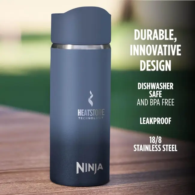 Ninja Sip Perfect Travel Mug | 400ml | Navy | DW1603EUUKNV - Image 6