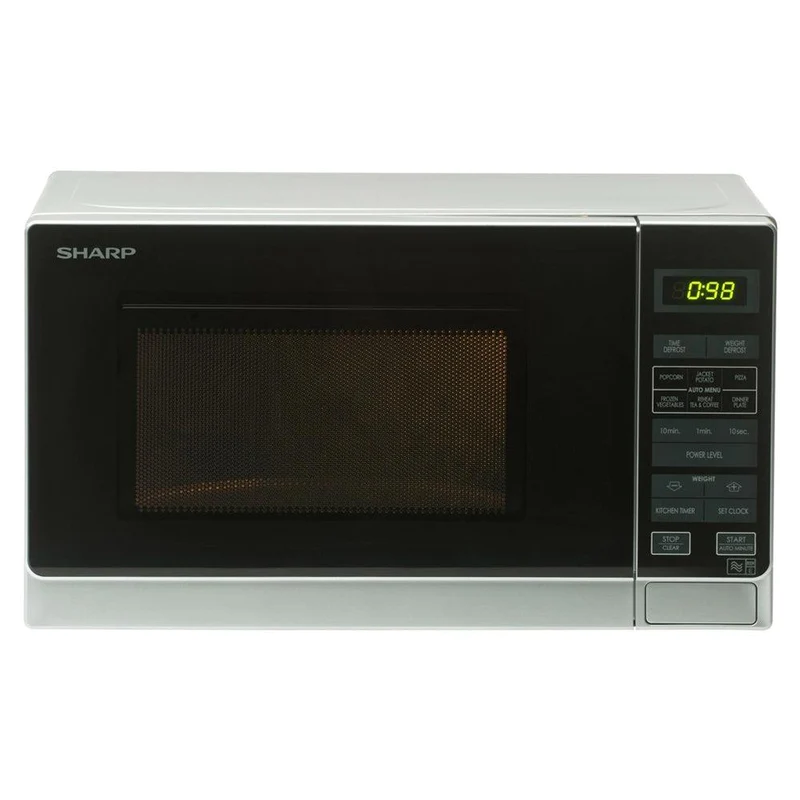 Sharp 20L Freestanding Solo Touch Control Microwave - Silver | R272SLM Sharp 20L Freestanding Solo Touch Control Microwave - Silver | R272SLM