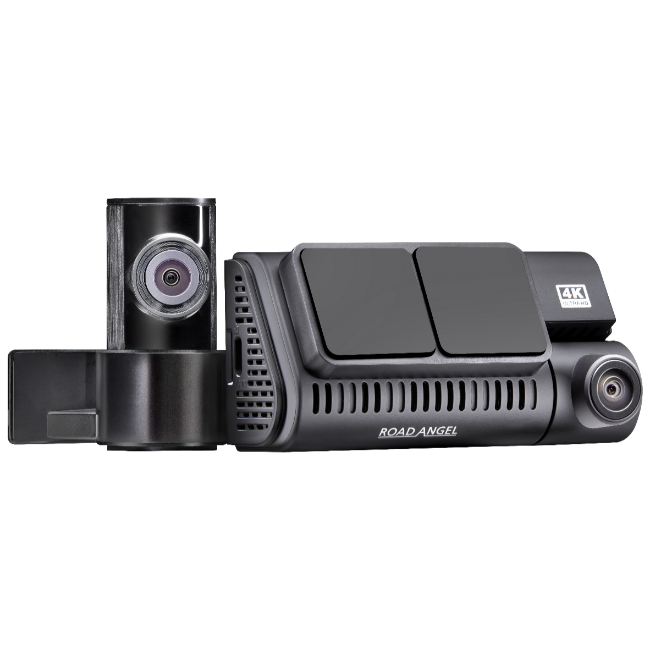 Road Angel Halo Guardian Front & Rear DashCam - Black | 126276 - Image 1