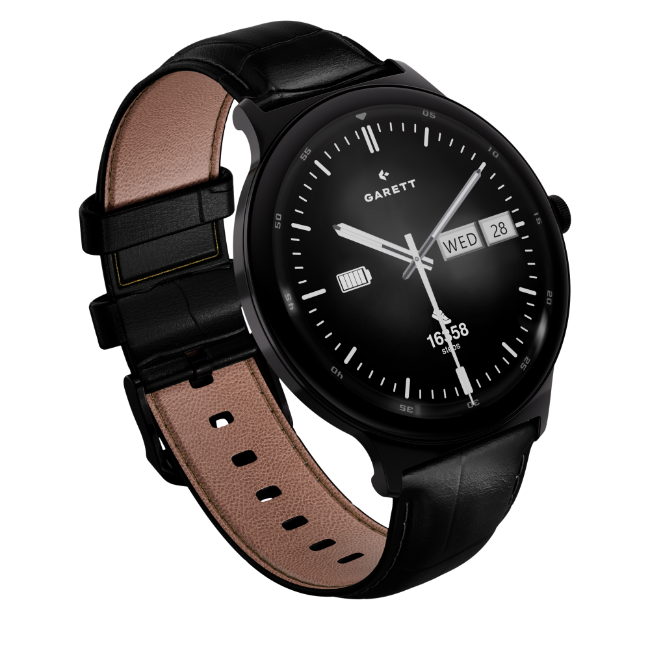 Garett Quantum Smartwatch - Black Steel | QUANTUM-BLACK - Image 8