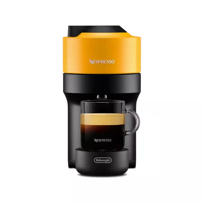 Nespresso Vertuo Pop Coffee Machine | Yellow | ENV90.Y Nespresso Vertuo Pop Coffee Machine | Yellow | ENV90.Y