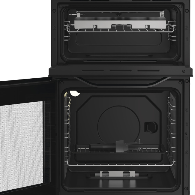 Hotpoint Gas Freestanding Double Cooker - Black | HTG5GCB - Image 6 Hotpoint Gas Freestanding Double Cooker - Black | HTG5GCB - Image 6