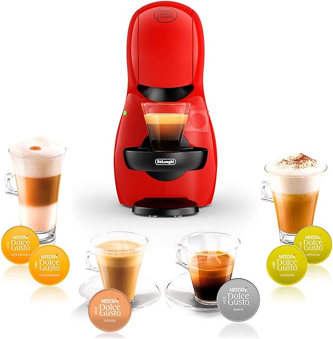 Delonghi Piccolo XS Nescafe Dolce Gusto Coffee Machine - Red | EDG210.R - Image 5