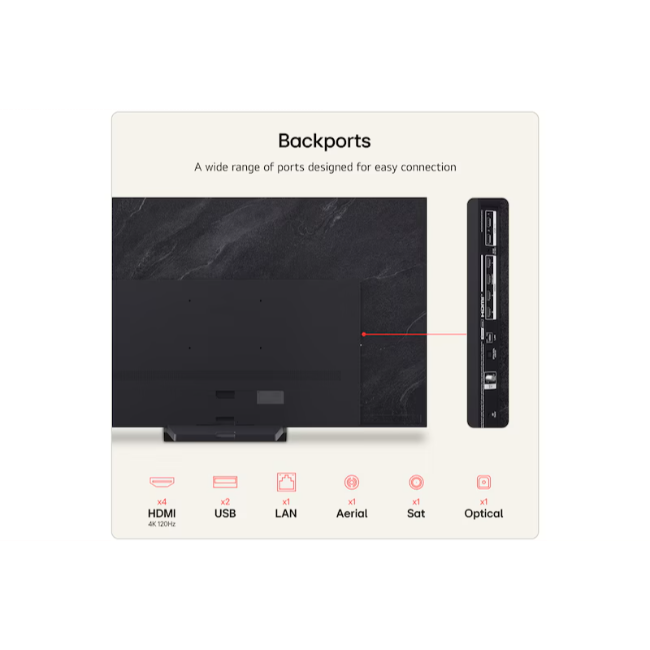 LG 55 inch LG OLED evo AI C6 4K Smart TV - Black | OLED55C64LA.AEI - Image 8
