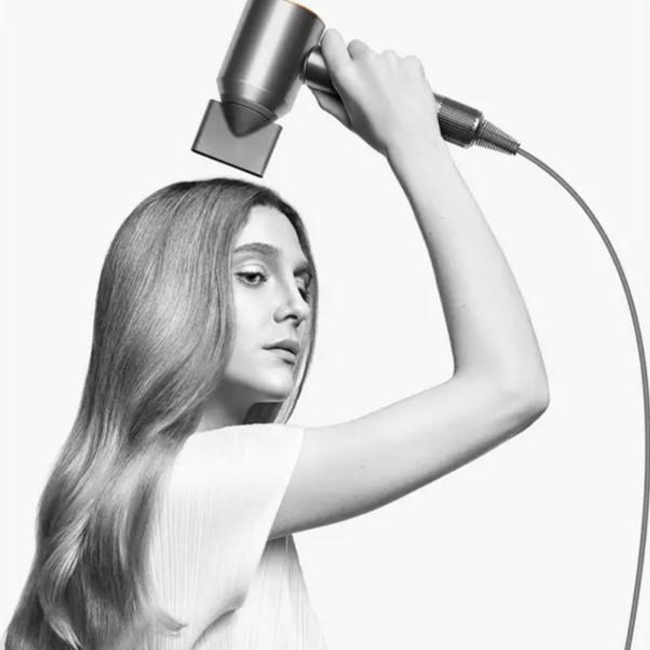 Dyson Supersonic Hair Dryer Bright Nickel & Copper | 389923-01 - Image 3