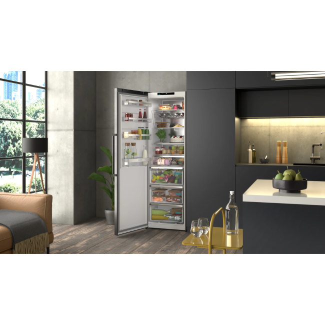 Siemens IQ500 Free-Standing Larder Fridge - Black Steel | KS36NAXCG - Image 5