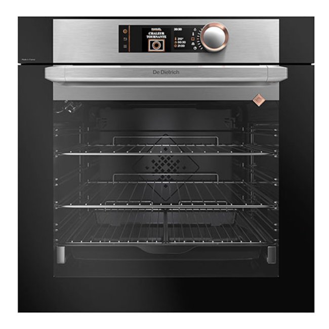 De Dietrich Multifunction Pyro Single Oven DX2 - Platinum | DOP8574X De Dietrich Multifunction Pyro Single Oven DX2 - Platinum | DOP8574X
