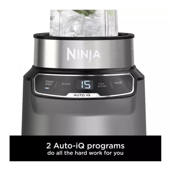 Ninja Blender With Auto-IQ Dark | Grey | BN500UK - Image 4