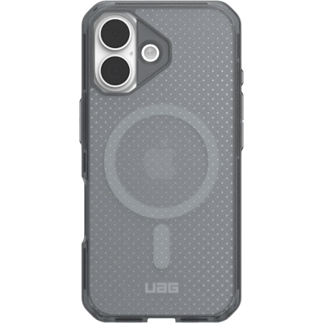 Urban Armour Gear Dot Case iPhone 17 | MagSafe | Ash Grey | 114538113131