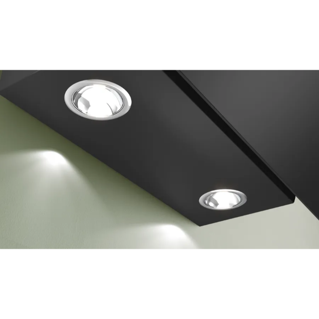 Bosch Series 2 Angled Wall-Mounted Cooker Hood 80 cm - Black | DWK85DK60B - Image 5