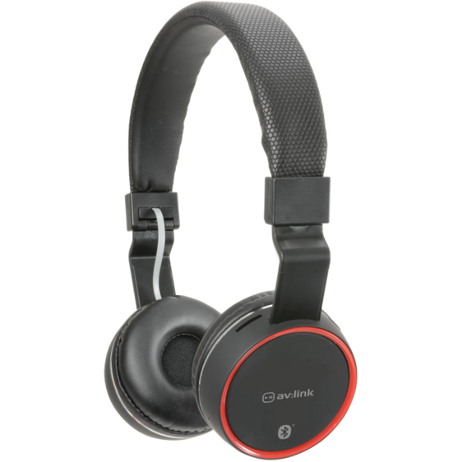 AV:Link Wireless Bluetooth Headphones - Black | AVL-100550 - Image 2