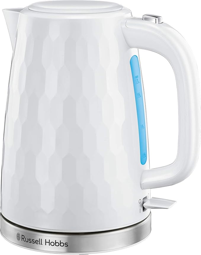 Russell Hobbs Honeycomb Kettle 1.7l - White | 26050