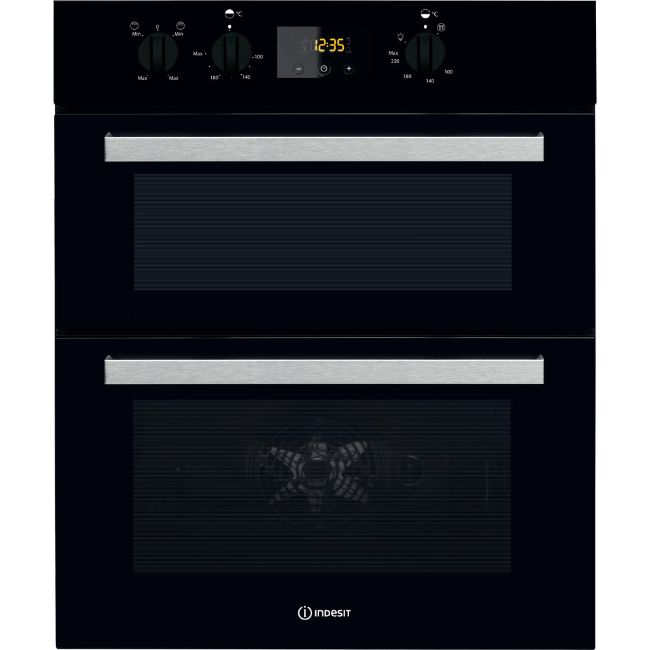 Indesit Aria Electric Built-under Oven in Black | IDU 6340 BL Indesit Aria Electric Built-under Oven in Black | IDU 6340 BL