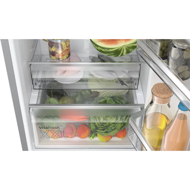 Bosch Series 4 Free-Standing Fridge-Freezer - Stainless Steel | KGN392LBFG - Image 11
