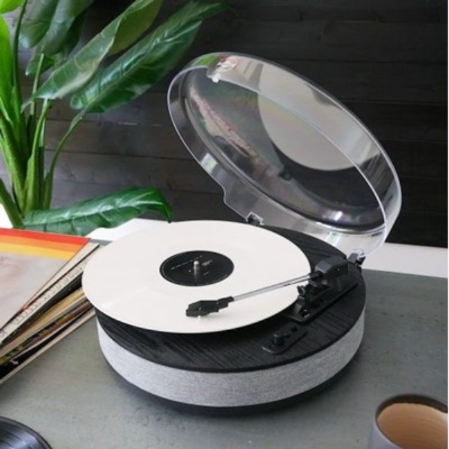 Steepletone Bluetooth Turntable  - Black | DISCGOBT Steepletone Bluetooth Turntable  - Black | DISCGOBT