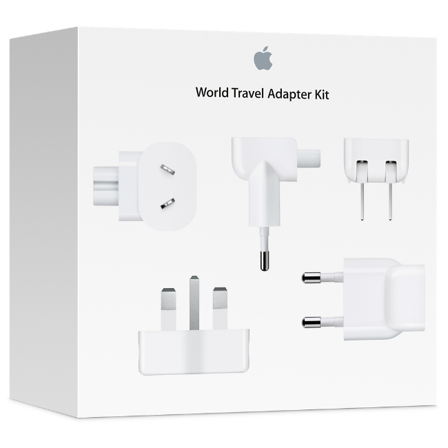 Apple World Travel Adapter Kit | MD837ZM/A Apple World Travel Adapter Kit | MD837ZM/A