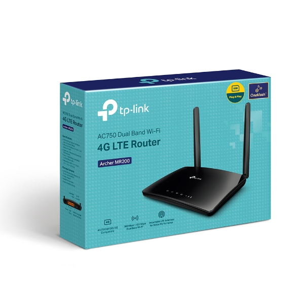 TP-Link Archer AC750 Wireless Dual Band 4G LTE Router | MR200 - Image 7