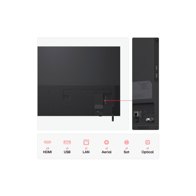 LG 75" QNED AI 4k Smart TV - Black | 75QNED82A6B.AEK - Image 5